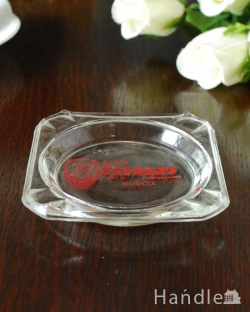 アンティーク雑貨 アンティーク 雑貨のガラス小物 アンティークのガラス雑貨、シンプルなデザインの灰皿