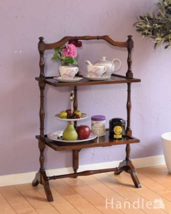 アンティーク家具 プランツスタンド イギリスの美しいアンティーク家具、英国アフタヌーンティーアイテム、ケーキスタンド 