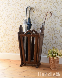 アンティーク家具 傘立て・ステッキスタンド 玄関で使えるおしゃれなアンティークの家具、傘立てに使えるステッキスタンド