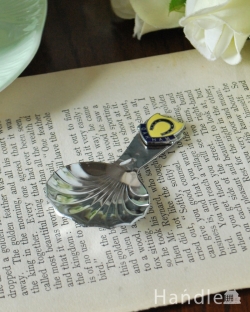 アンティーク雑貨 アンティークカトラリー 英国のアンティーク雑貨、馬蹄鉄の形をしたキャディスプーン