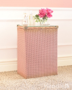 アンティーク家具 ブランケットボックス・収納ボックス サイドテーブルにも使えるアンティークのロイドルームボックス