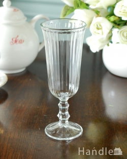 インテリア雑貨 ガラスコップ フランスのフルートグラス、コントワール・ド・ファミーユのフルートグラス「BELEM」