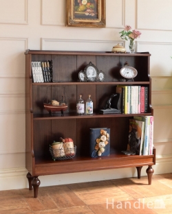 アンティーク家具 アンティークのキャビネット アンティークのオープンシェルフ、イギリスの高級感のあるオープンラック