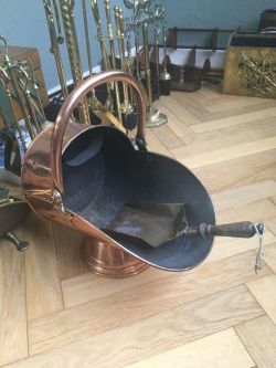 到着予定商品  Copper coal scattle
