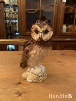 到着予定商品 アンティークオブジェ ROYAL DOULTON  SHORT EARED OWL WHYTE & MACKAY　フクロウ