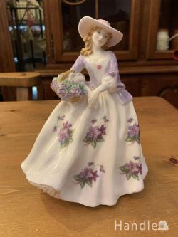 到着予定商品 アンティークオブジェ ROYAL WORCESTER  Sweet Violet 