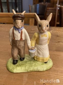 到着予定商品 アンティークオブジェ ROYAL DOULTON  JACK AND JILL BUNNYKINS