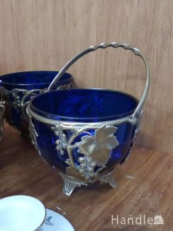 到着予定商品 アンティーク ブルーボウル in ブラス