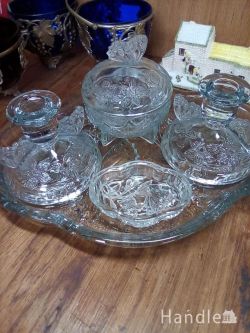 到着予定商品 アンティーク グラス ドレッシング セット