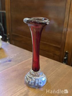 到着予定商品  アンティーク グラス Flower ベース