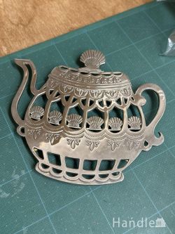 到着予定商品 アンティーク ティーポット型 トリベット