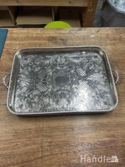 到着予定商品  アンティーク シルバー トレイ