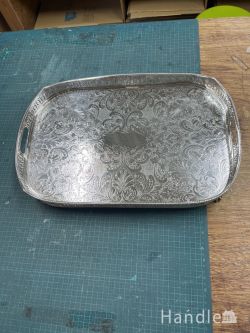 到着予定商品  アンティーク シルバー トレイ
