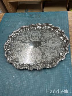 到着予定商品  アンティーク　シルバー　トレイ