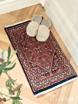 絨毯 ペルシャ絨毯 気軽に使えるおしゃれなペルシャ絨毯、ポシュティサイズのザンジャーンのラグ