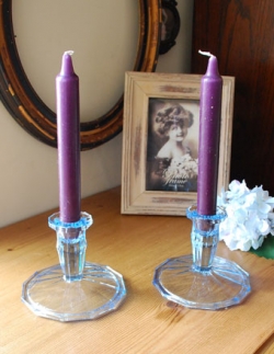 アンティーク雑貨  1940年代のアンティーク プレスドグラス