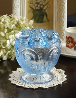 アンティーク雑貨 1940年代のアンティーク プレスドグラス