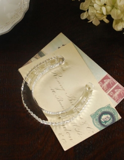 アンティーク雑貨 英国から届いたアンティーク雑貨、ガラスのオブジェ