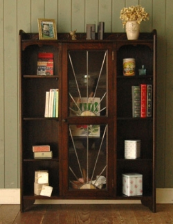 アンティーク家具  1940年代のアンティーク ブックシェルフ