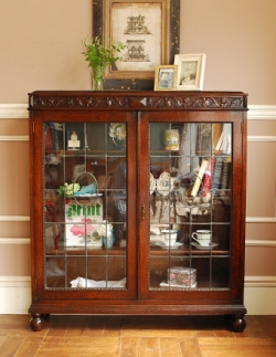 アンティーク家具  1940年代のアンティーク ブックケース