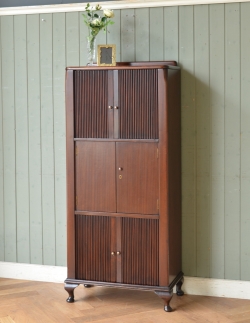 アンティーク家具 アンティークのキャビネット マホガニー材の美しい英国のアンティーク家具、ファイルキャビネット 