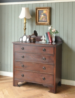 アンティーク家具 アンティークのチェスト アンティークの英国家具、風格ある素敵なチェストオブドロワーズ