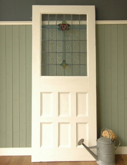 アンティーク家具 アンティーク ステンドグラス ドア