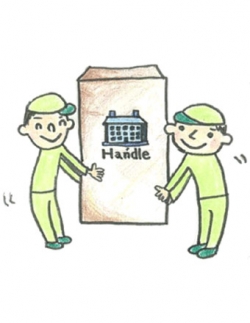 Handleのオリジナルサービス  らくらく配送設置サービス