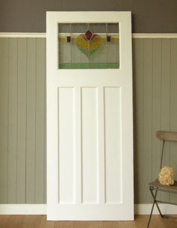 アンティーク家具 アンティーク ステンドグラス ドア