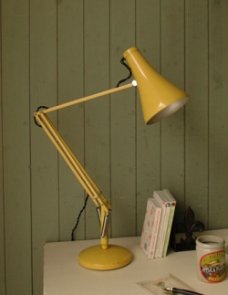 アンティーク雑貨 1970年代のアンティーク デスク ランプ (アングルポイズ・イエロー)