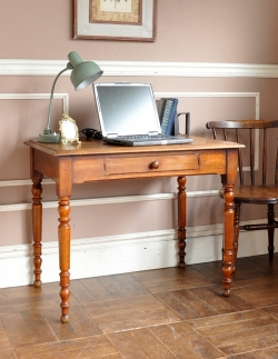 アンティーク家具  引き出し付きのアンティーク家具、ナチュラルで可愛いコンソールテーブル