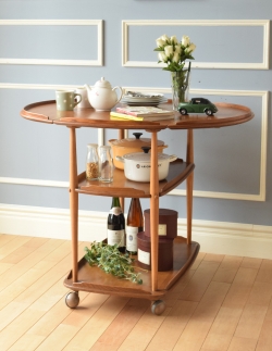 アンティーク家具 アンティークのワゴン・トローリー 有名ブランドERCOL社のヴィンテージワゴンテーブル