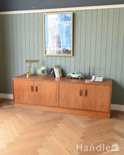 アンティーク家具 アンティークのキャビネット Gプランのフレスコシリーズ、テレビ台に最適なヴィンテージサイドボード