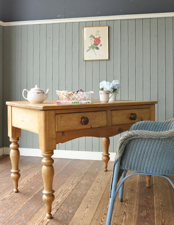 1940年代のアンティーク サイド テーブル (m-222-f)