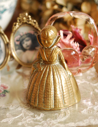 真鍮ベル　アンティーク 1940年代のアンティーク 真鍮ベル(m-228-z)｜アンティーク雑貨