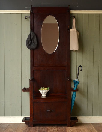 1920年代のアンティーク ホールスタンド (m-271-f)