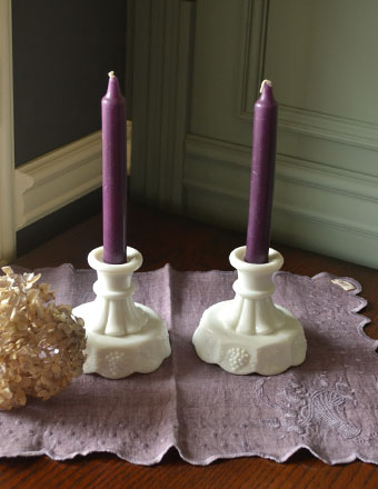 1940年代のアンティーク プレスドグラス (m-459-z)