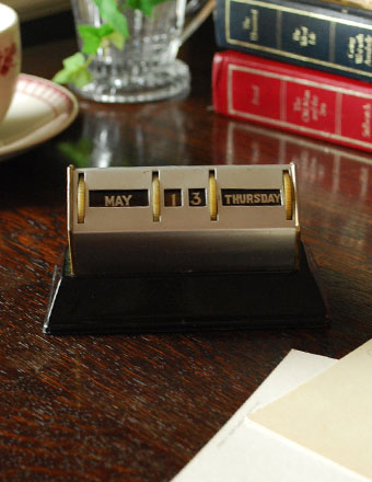 1940年代のアンティーク カレンダー (m-748-z)