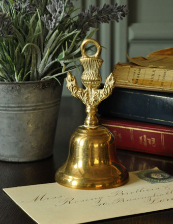 1940年代のアンティーク 真鍮ベル (m-898-z)