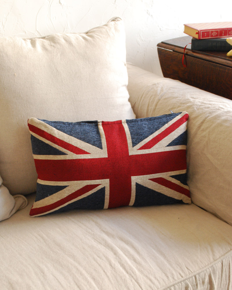 イギリス国旗のクッションピロー（イングランド）30×50 (n10-014)