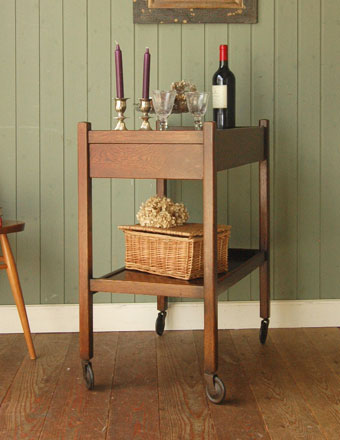 アンティーク トロリー （ワゴン） (o-13)