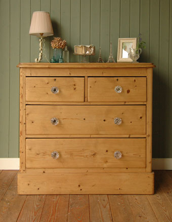 アンティーク パイン チェスト (o-2)