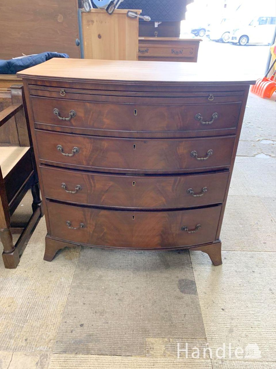 アンティーク　チェスト (j-3648-f)