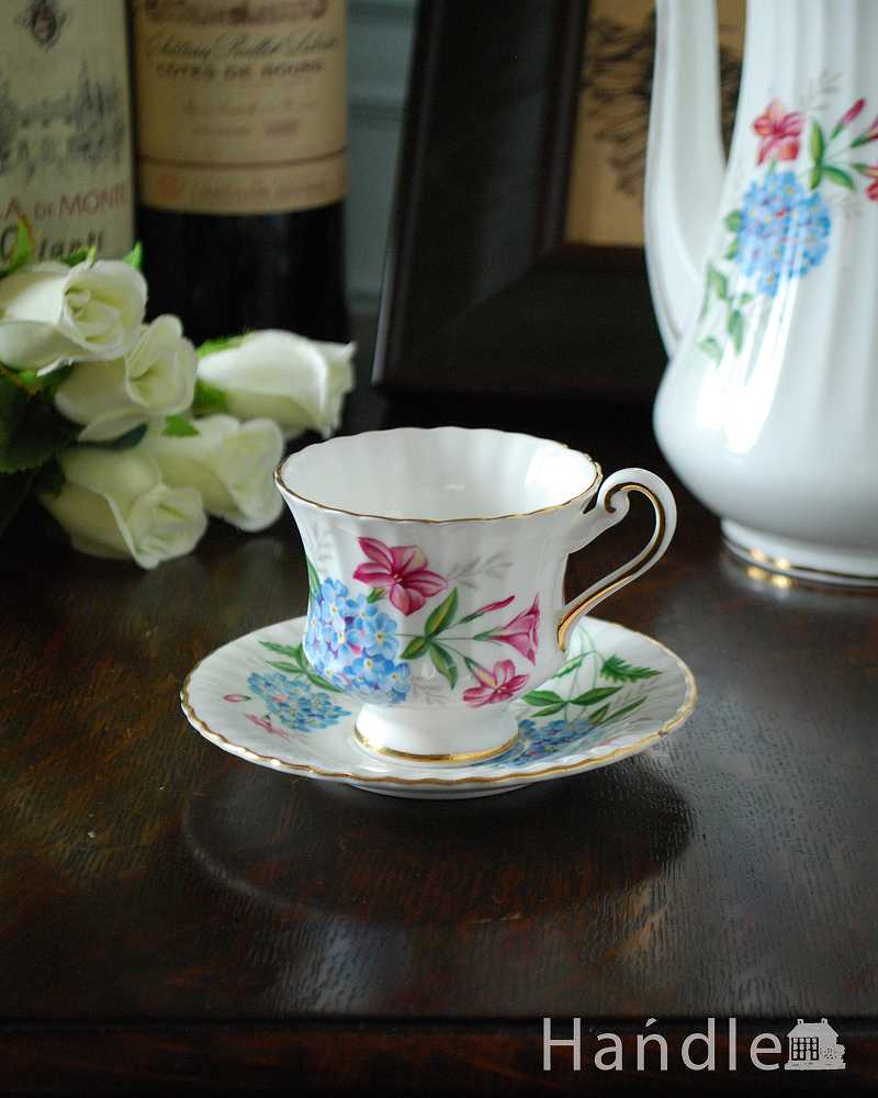 イギリス王室御用達ブランドのアンティークカップ＆ソーサー（パラゴン・PARAGON） (d-1560-z)