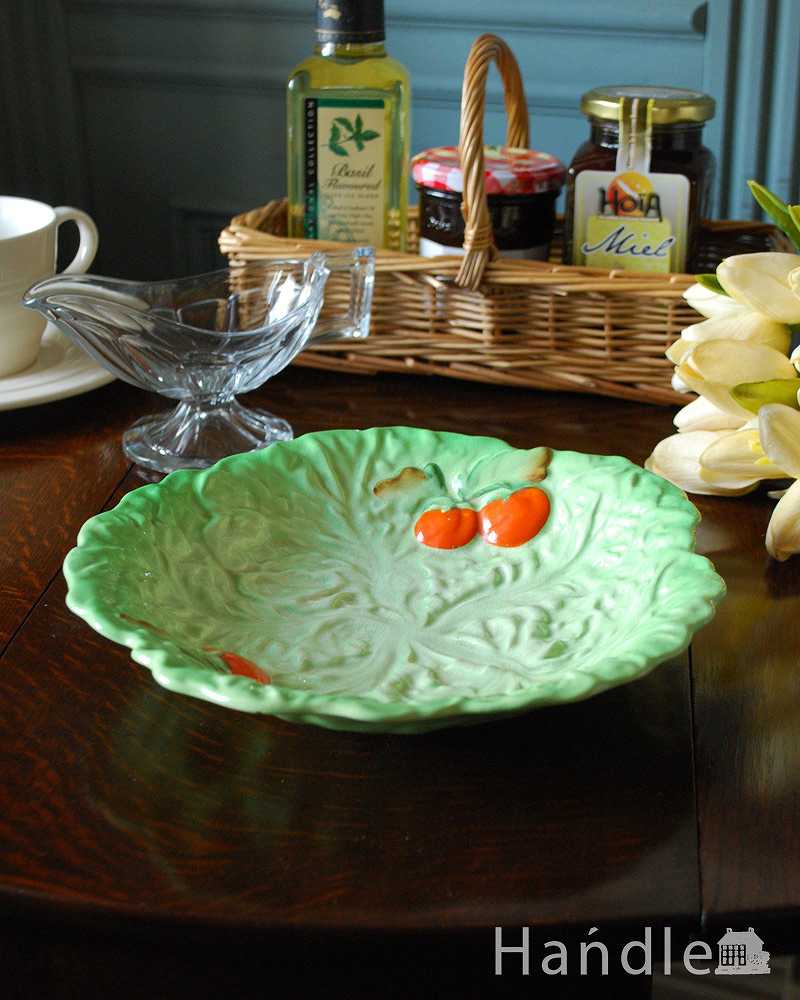 カールトンウエア（Carlton Ware）のアンティーク食器、ディッシュプレート（サラダウェアシリーズ） (k-2469-z)