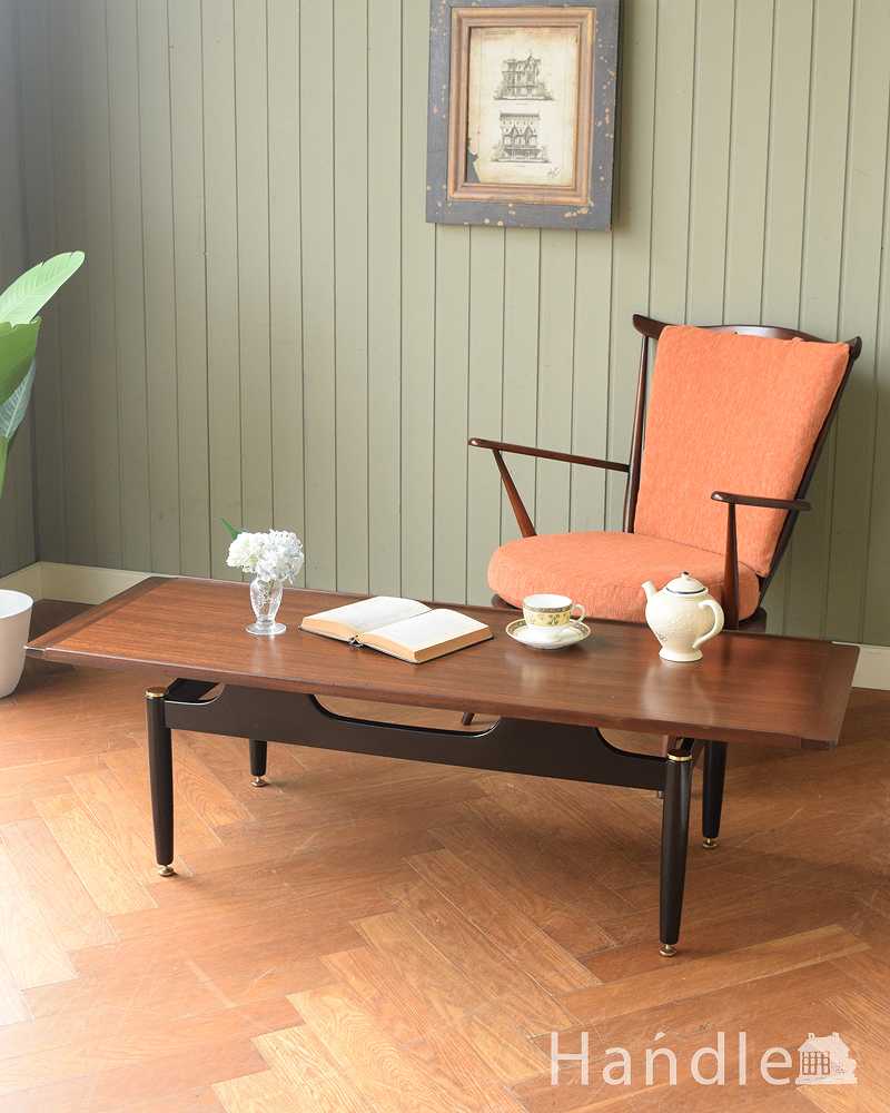 トラー＆ブラック（Tola＆Black）のヴィンテージ家具、G-planのコーヒーテーブル (x-1277-f)