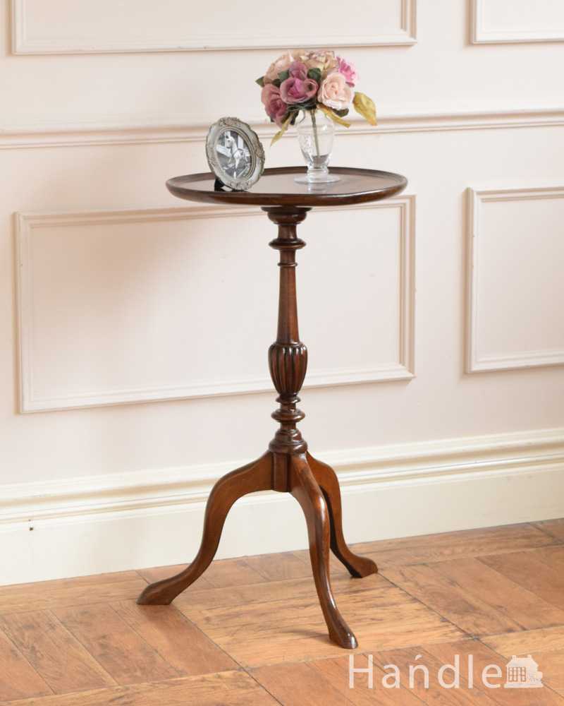 手頃なサイズのトライポッドのワインテーブル、イギリスのアンティーク家具 (q-1905-f)