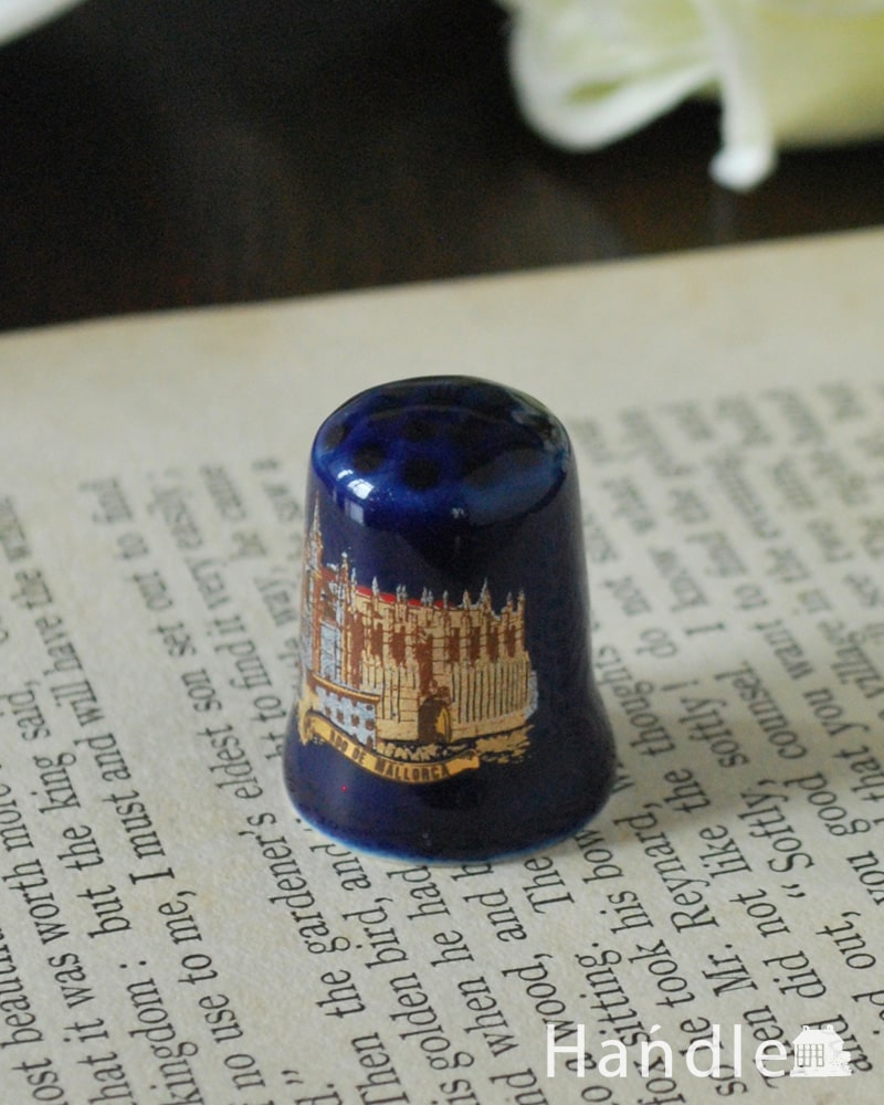 イギリスで見つけたアンティークシンブルRDO DE MALLORCA(マヨルカ) (k-4086-z)