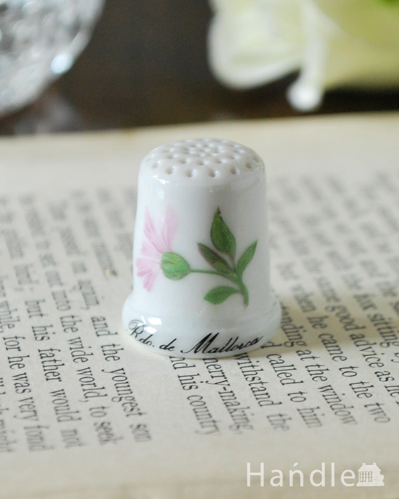 イギリスで見つけたアンティークシンブルRDO DE MALLORCA(マヨルカ) (m-3938-z)