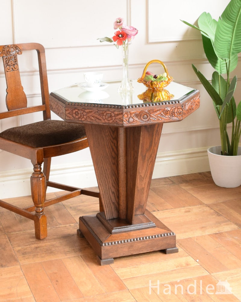 フランス アンティーク Octagonal Side Table テーブル - カウンター ...